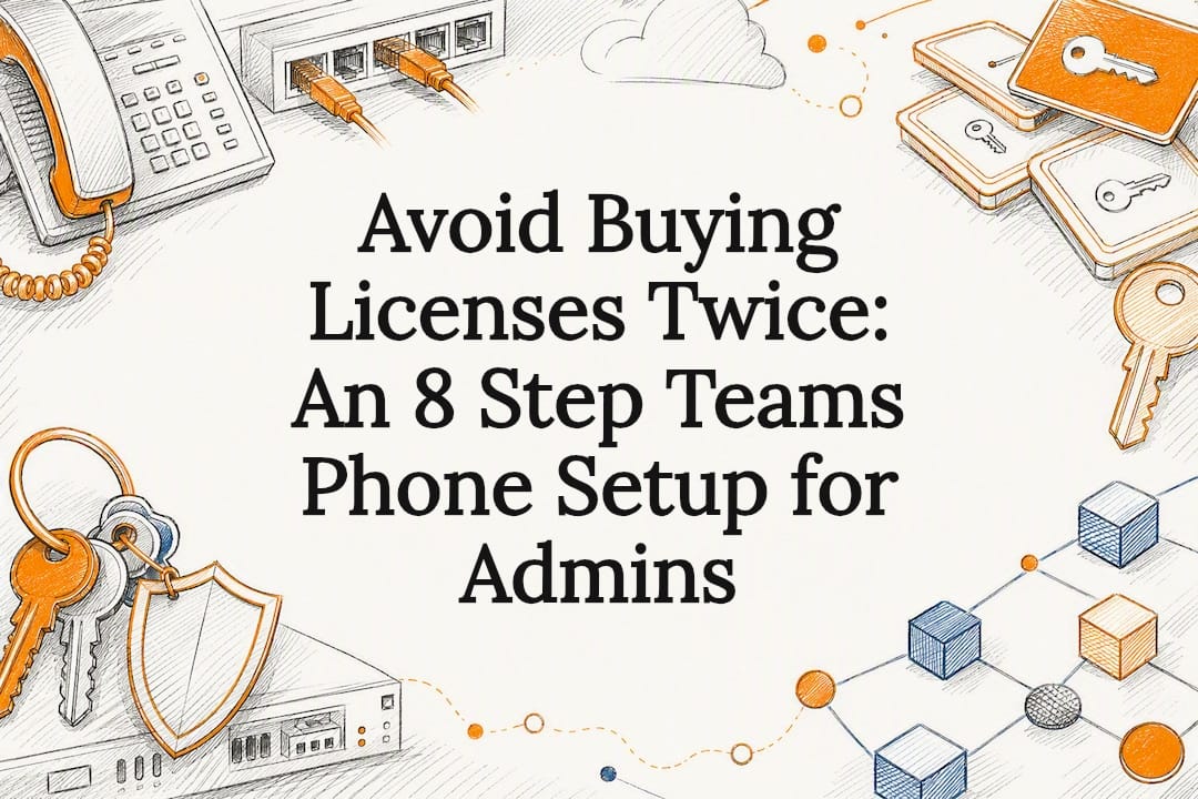 Teams Phone licensing and admin title card