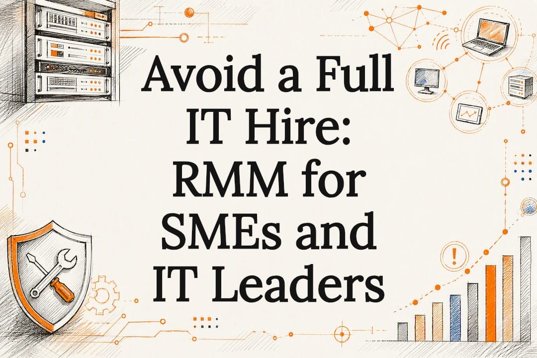 Decorative RMM technology title card